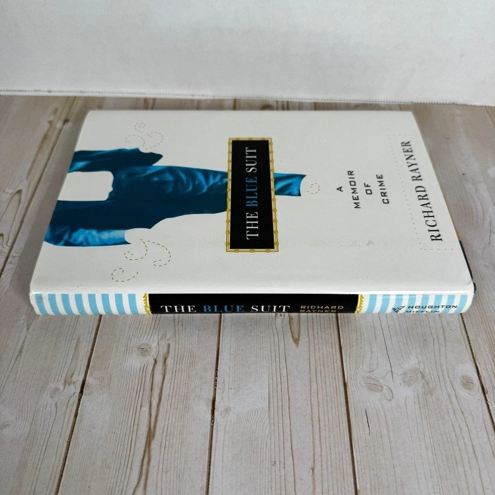 The Blue Suit Richard Rayner 1993 First Edition Signed Memoir Crime Houghton